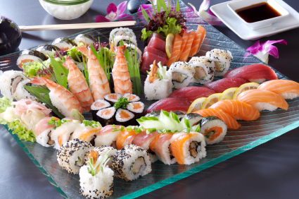 sushi_plate Ninja Food - (c) iStockPhoto / ShyMan