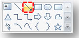 Arrow line shape in PowerPoint 2007 is no longer editable.
